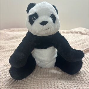 Cute Plush Panda Bear Toy - Black and White